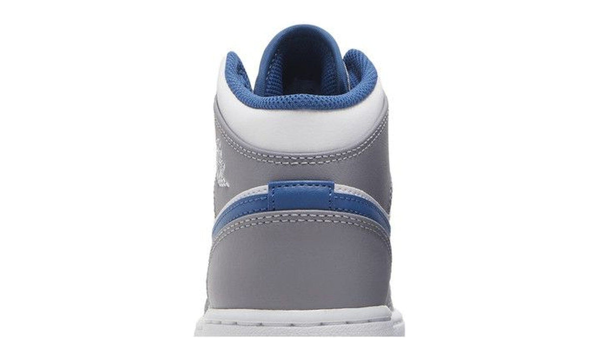 Air Jordan 1 Mid GS Cement True Blue