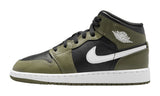 Air Jordan 1 Mid GS Medium Olive