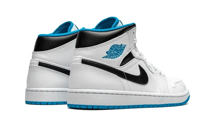 Air Jordan 1 Mid Laser Blue – limitierter Sneaker bei Shade Studios