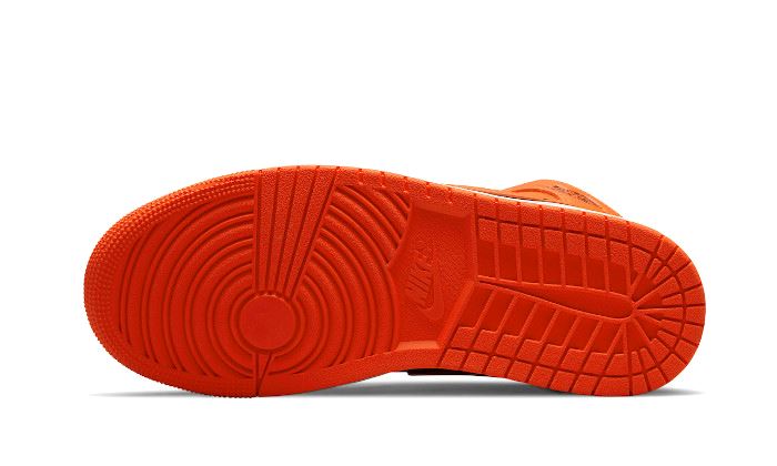 Air Jordan 1 Mid Orange Black – limitierter Sneaker bei Shade Studios
