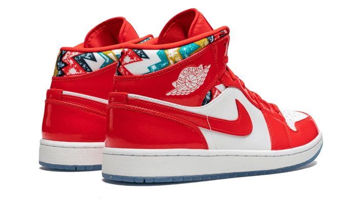 Air Jordan 1 Mid SE Barcelona Sweater – limitierter Sneaker bei Shade Studios