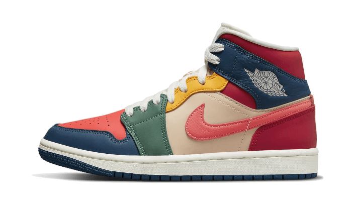 Air Jordan 1 Mid SE Multi-color – limitierter Sneaker bei Shade Studios