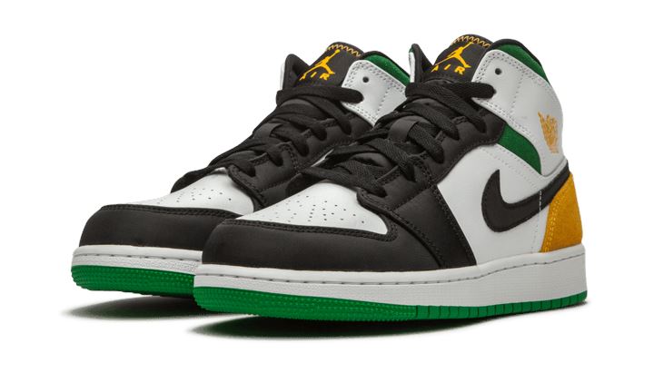 Air Jordan 1 Mid SE White Laser Orange Lucky Green – limitierter Sneaker bei Shade Studios