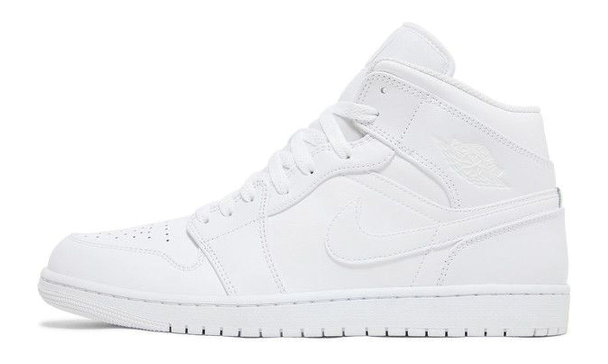 Air Jordan 1 Mid Triple White