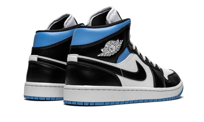 Air Jordan 1 Mid University Black White – limitierter Sneaker bei Shade Studios