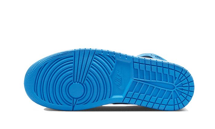 Air Jordan 1 Mid University Blue Black – limitierter Sneaker bei Shade Studios