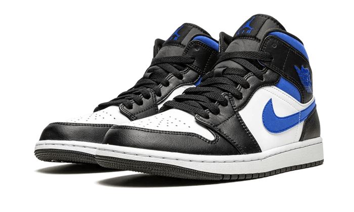 Air Jordan 1 Mid White Black Royal – limitierter Sneaker bei Shade Studios