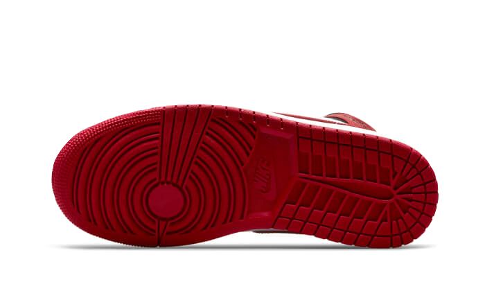Air Jordan 1 Mid White Bred Toe – limitierter Sneaker bei Shade Studios