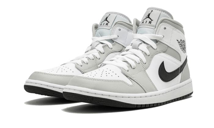 Air Jordan 1 Mid White Light Smoke Grey – limitierter Sneaker bei Shade Studios