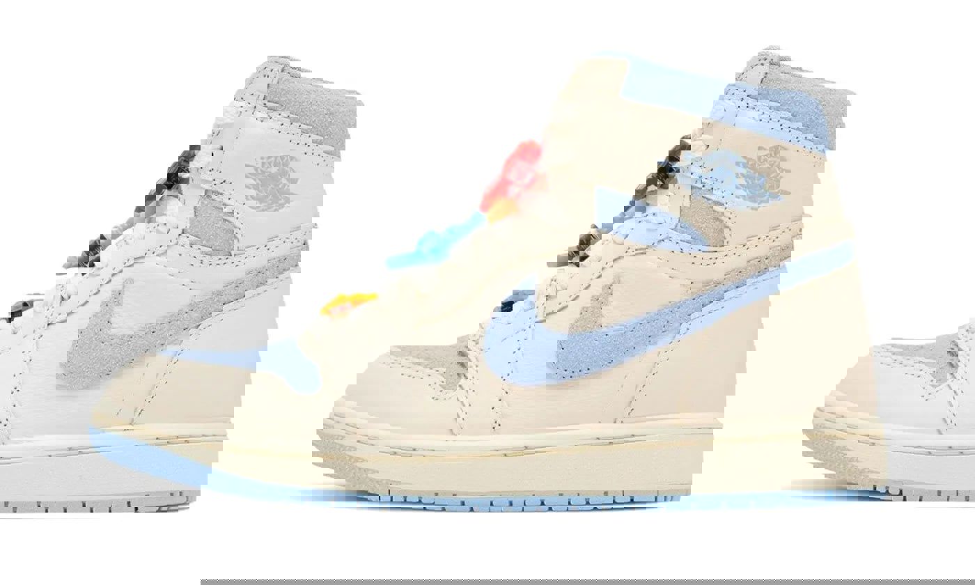 Air Jordan 1 Retro High OG Pale Ivory Psychic Blue