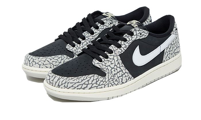 Air Jordan 1 Retro Low OG Black Cement – limitierter Sneaker bei Shade Studios