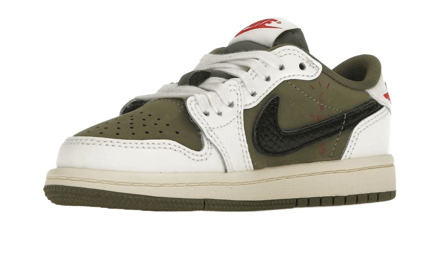 Air Jordan 1 Retro Low OG SP Travis Scott Medium Olive (PS)