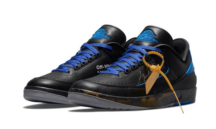 Air Jordan 2 Retro Low SP Off-White Black Blue – limitierter Sneaker bei Shade Studios