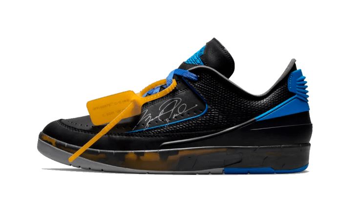 Air Jordan 2 Retro Low SP Off-White Black Blue – limitierter Sneaker bei Shade Studios