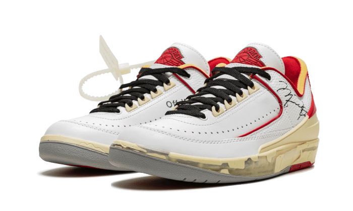 Air Jordan 2 Retro Low SP Off-White White Red – limitierter Sneaker bei Shade Studios