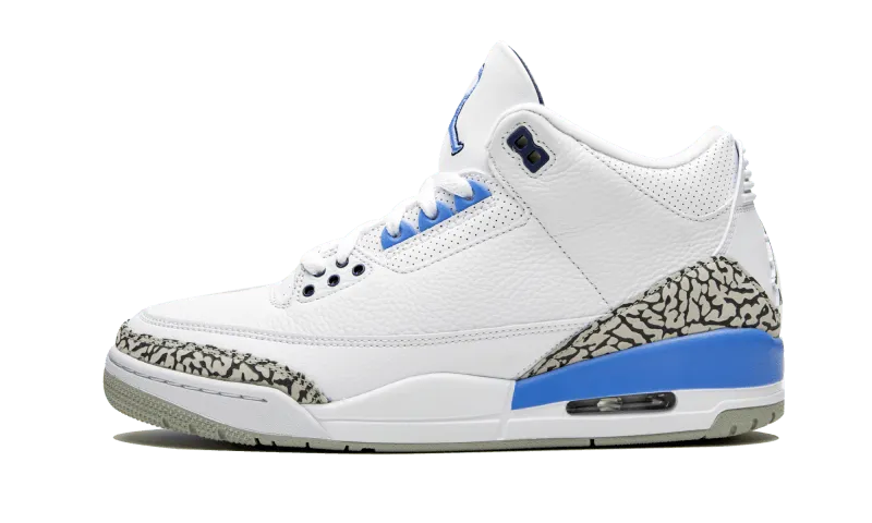 Air Jordan 3 UNC – limitierter Sneaker bei Shade Studios