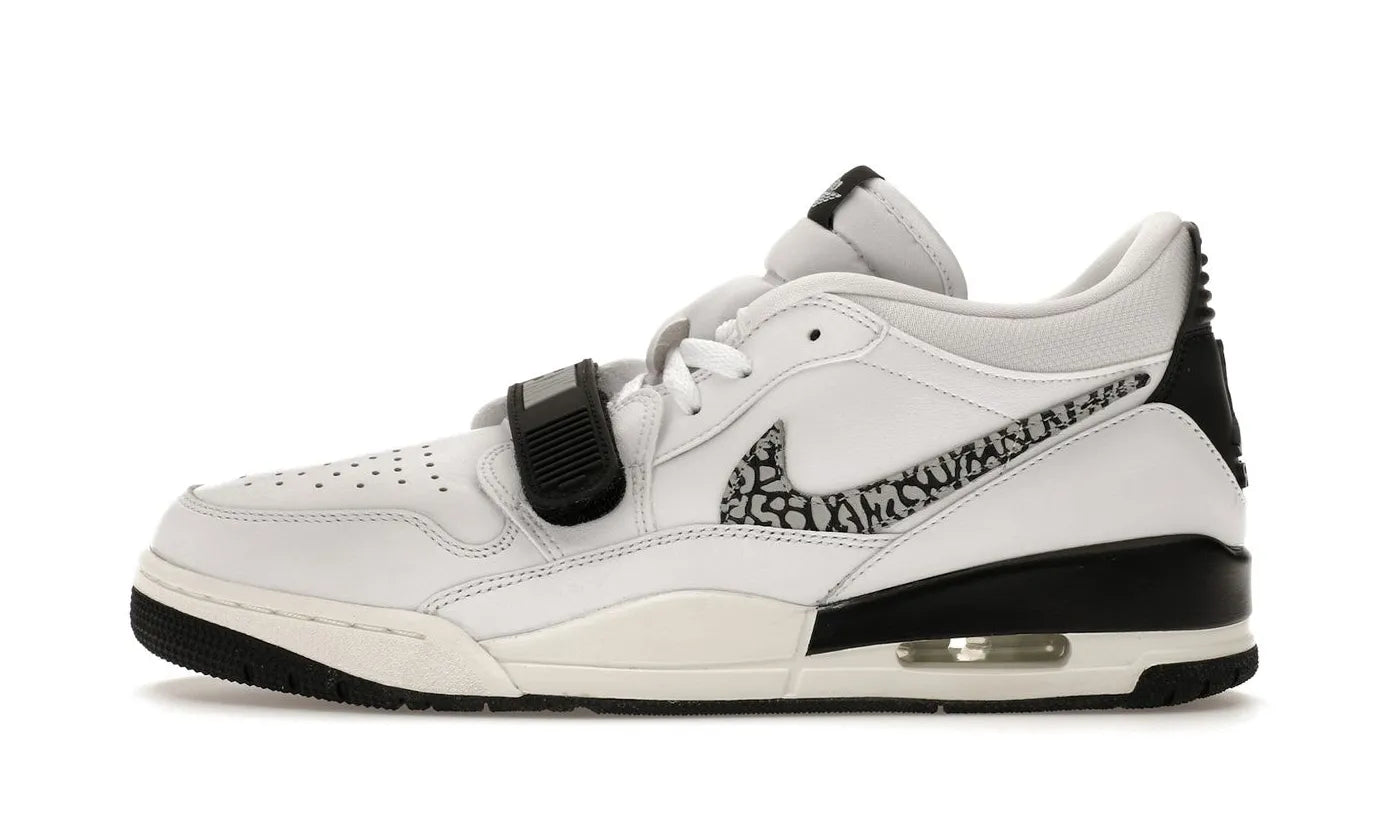 Air Jordan Legacy 312 Low White Black Elephant Swoosh - CD7069-110