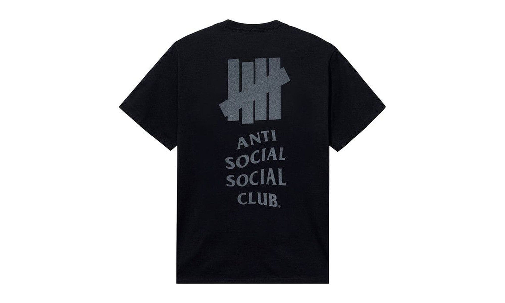 Anti Social Social Club x Undefeated Lock 3M Tee Black