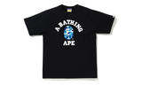 BAPE ABC Camo College Tee Black/Blue/White