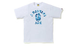 BAPE ABC Camo College Tee (SS21) White/Blue