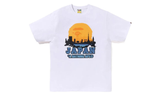 BAPE Japan Silhouette Tee White