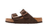 Birkenstock Arizona Suede Leather Soft Footbed Mocha