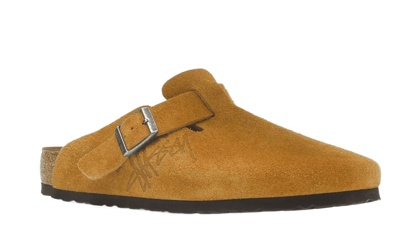 Birkenstock Boston Clog Stussy Caramel (2021)