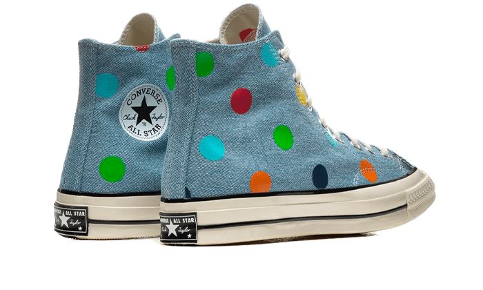 Converse Chuck Taylor All-Star 70s Hi Golf Wang Denim Polka Dots – limitierter Sneaker bei Shade Studios