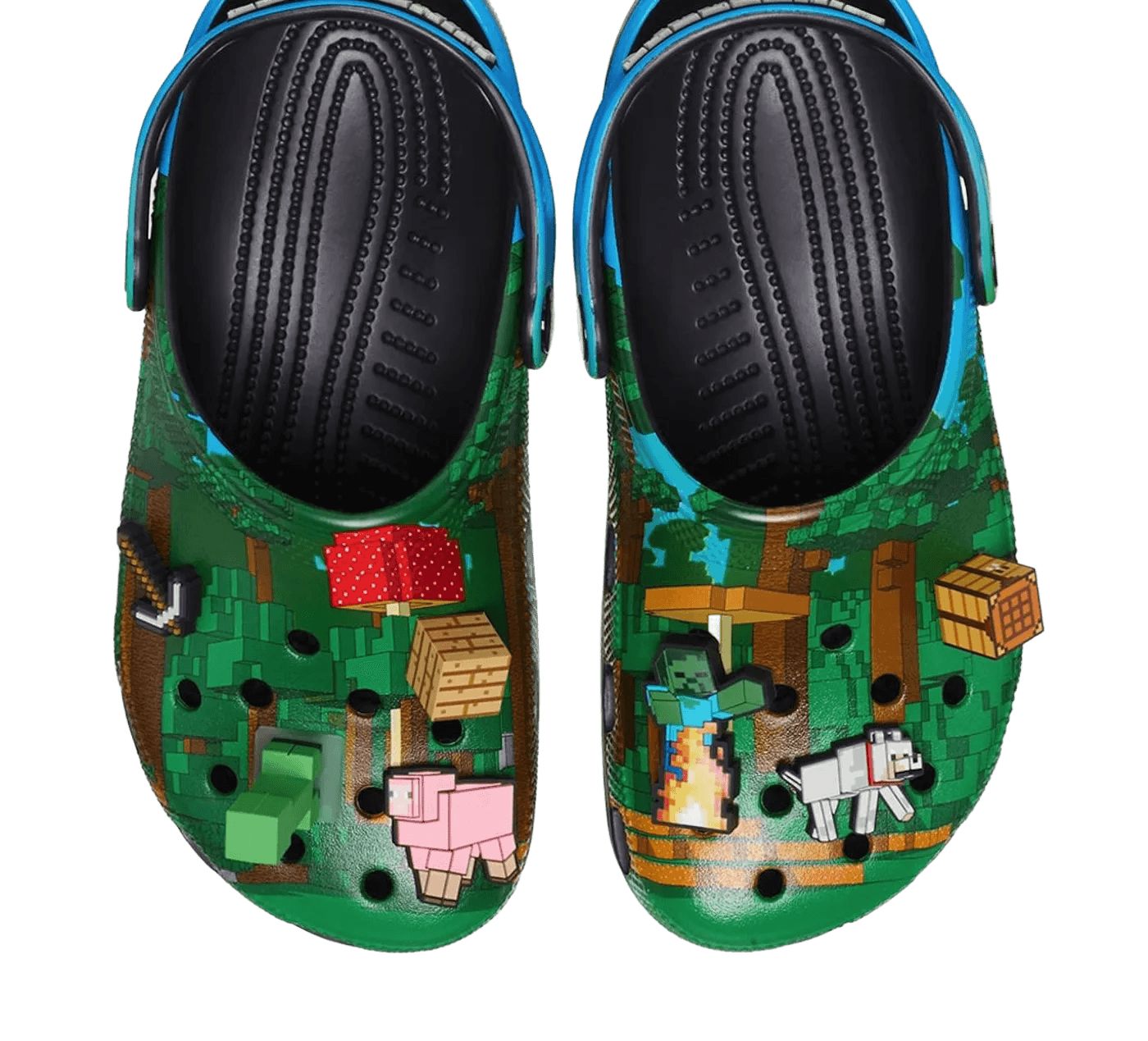 Crocs Classic Clog Minecraft Dark Forest
