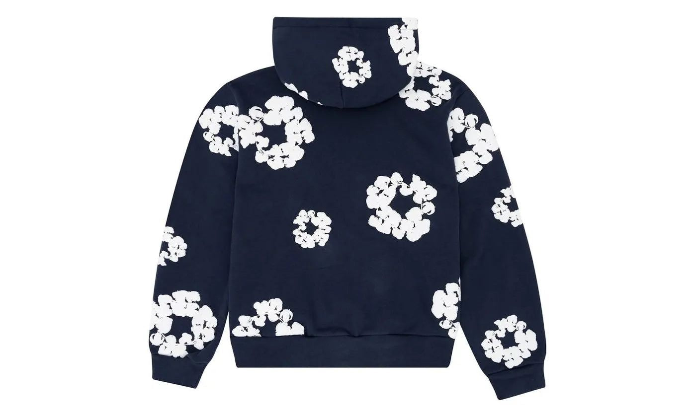 Denim Tears Cotton Wreath Sweatshirt Navy