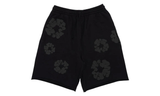 Denim Tears Mono Wreath Sweatshorts Black