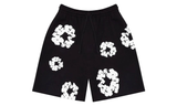 Denim Tears The Cotton Wreath Shorts Black
