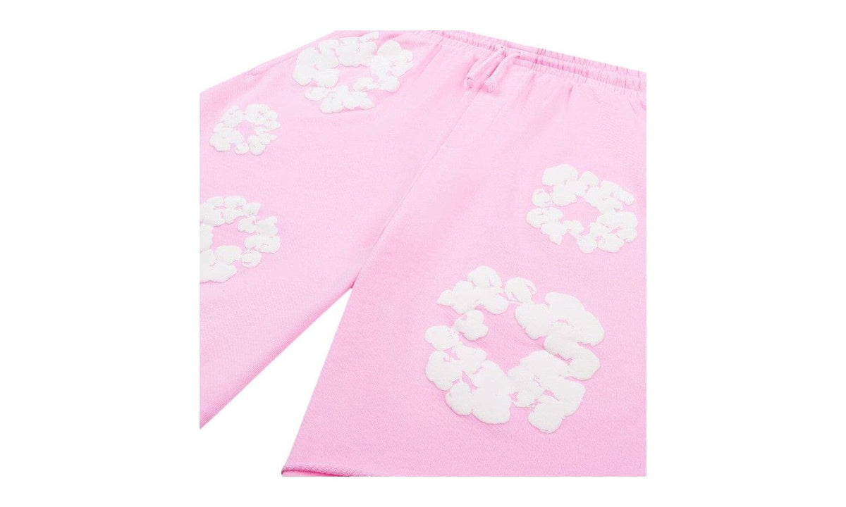 Denim Tears The Cotton Wreath Sweat Shorts Powder Pink
