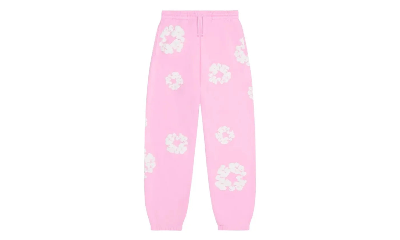 Denim Tears The Cotton Wreath Sweatpants Powder Pink - DT-DTTCWSPP-MULTI
