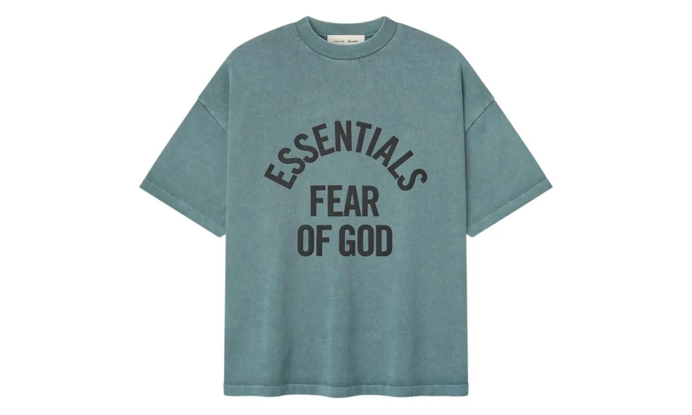 Fear of God Essentials Campus 90's Short Sleeve Tee Faded Coastal - 125SP262003F