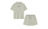Fear of God Essentials Classic Abbey Stone — Set (T-Shirt & Shorts)