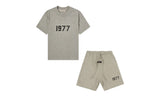 Fear of God Essentials Dark Oatmeal — Set (T-Shirt & Shorts)