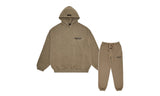 Fear of God Essentials Fleece Heather Grey — Set (Hoodie & Sweatpants)