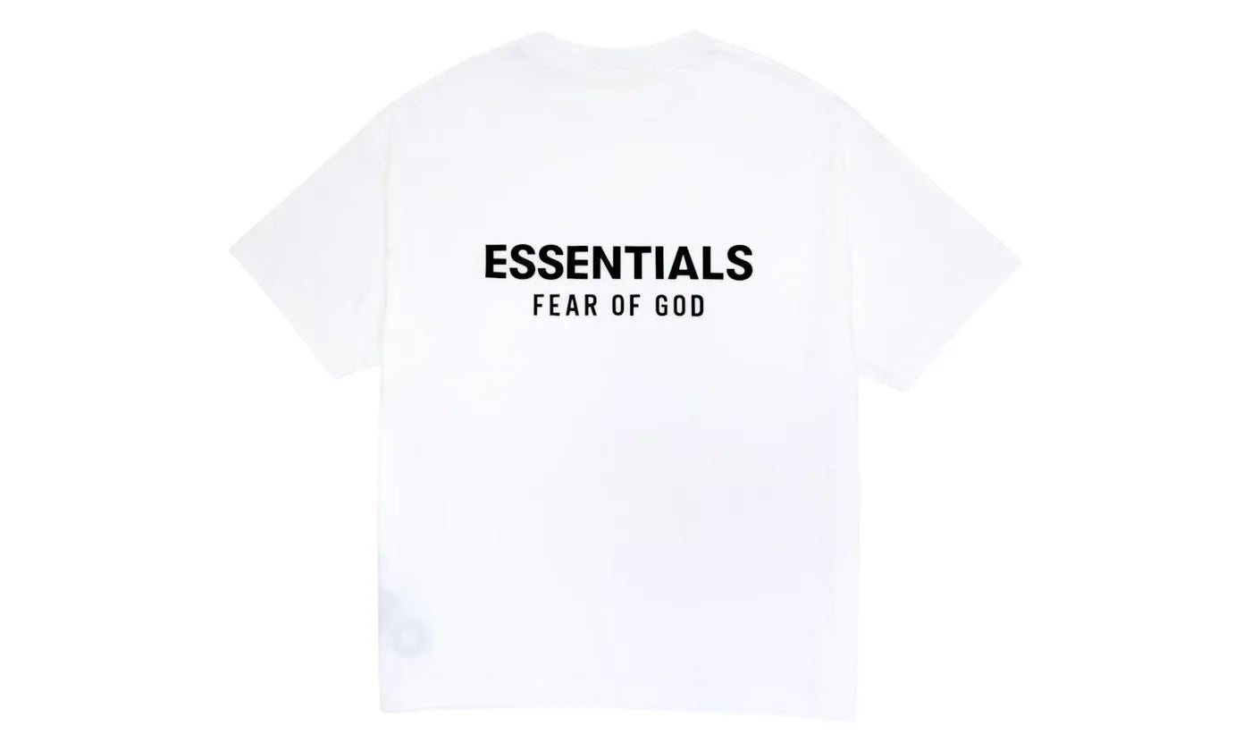 Fear of God Essentials Classic Short Sleeve Tee Bright White - FOG-FOGECSST-MULTI