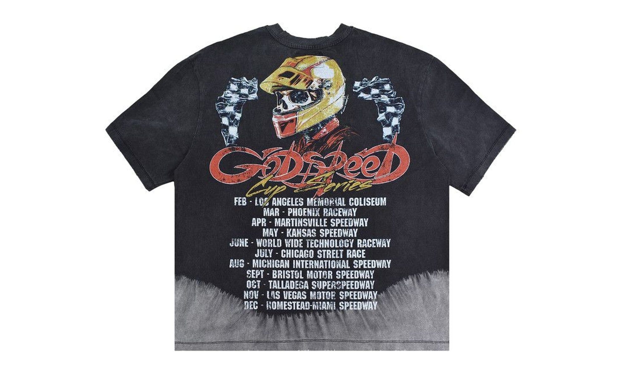 Godspeed F.T.W Tee 'Washed Black'