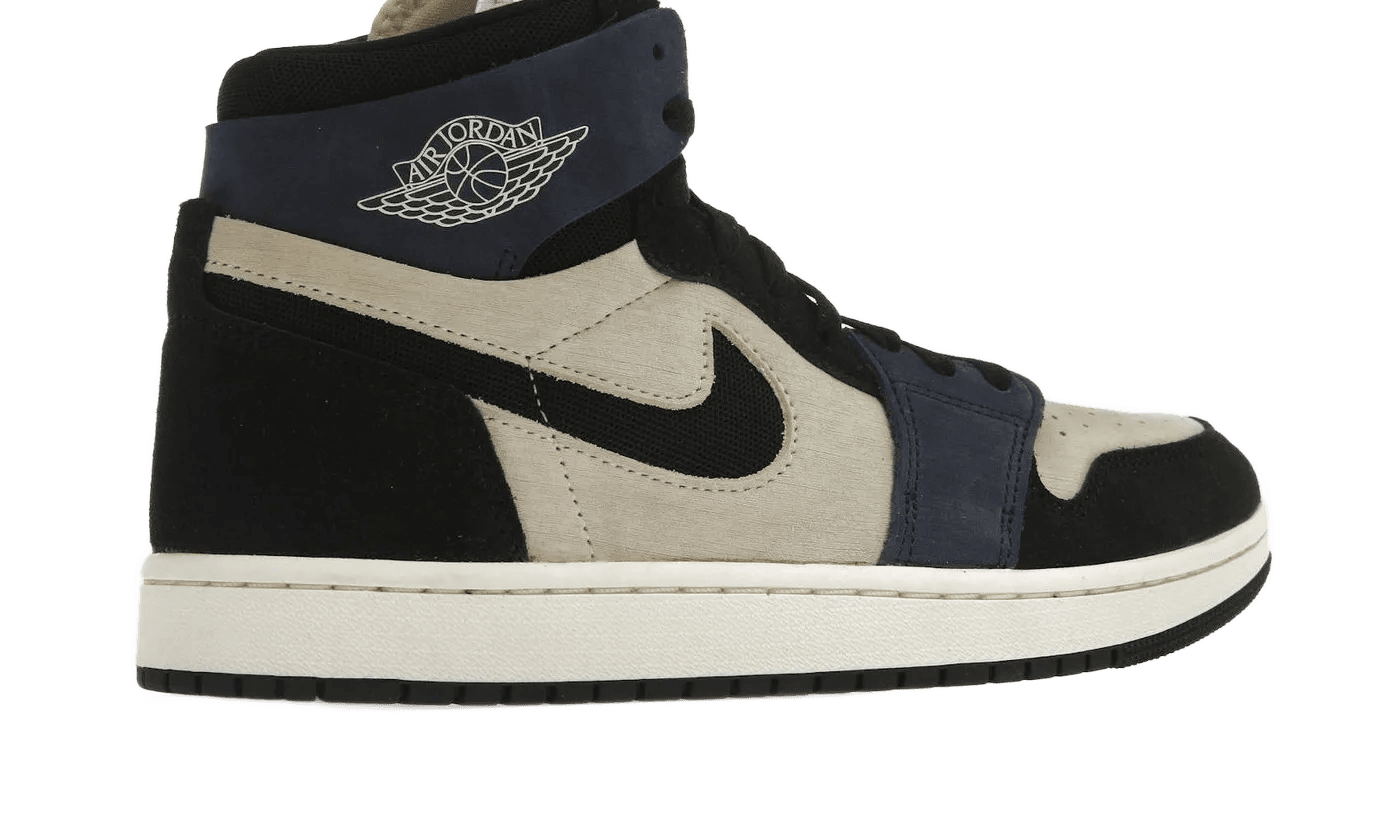 Air Jordan 1 High Zoom Air CMFT 2 Muslin Blackened Blue - DV1305-104