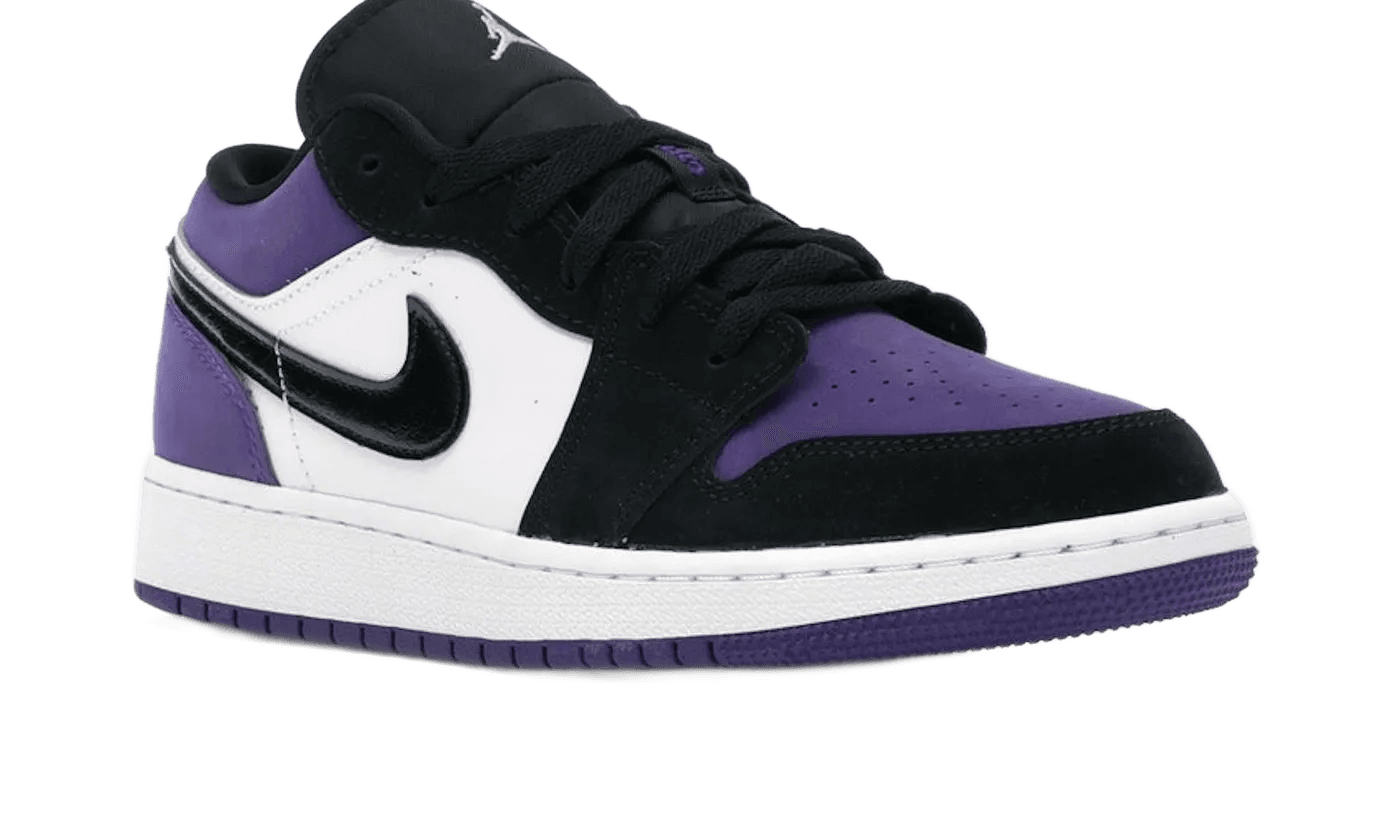 Air Jordan 1 Low Court Purple - 553560-125