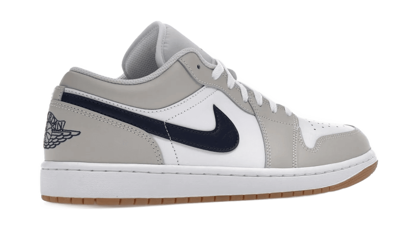 Air Jordan 1 Low Midnight Navy Neutral Grey - 553558-146