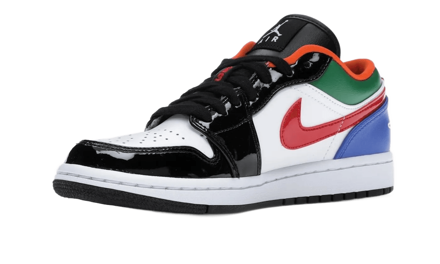 Air Jordan 1 Low Multi-Color Black Toe - CZ4776-101