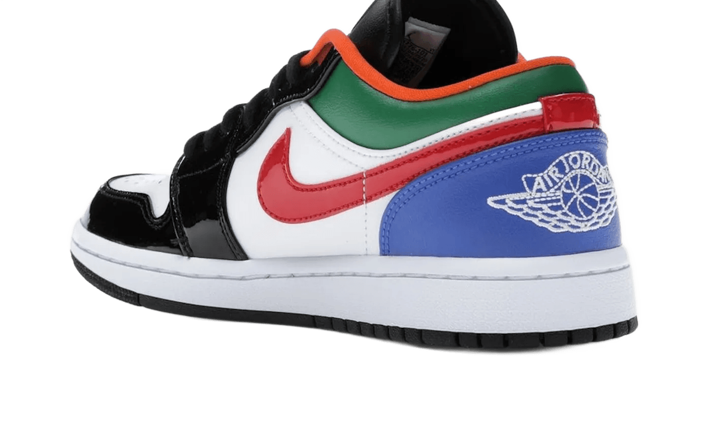 Air Jordan 1 Low Multi-Color Black Toe - CZ4776-101