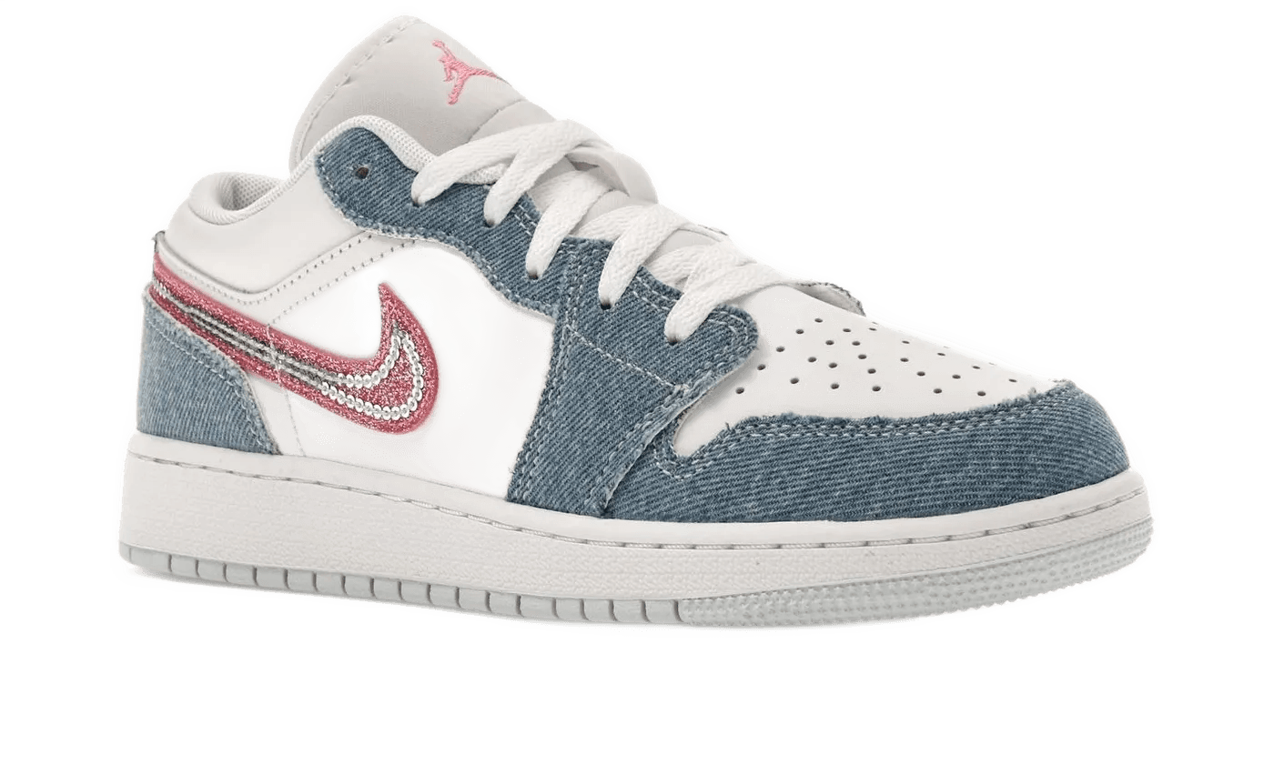 Air Jordan 1 Low SE Denim Sequin - HQ2001-400