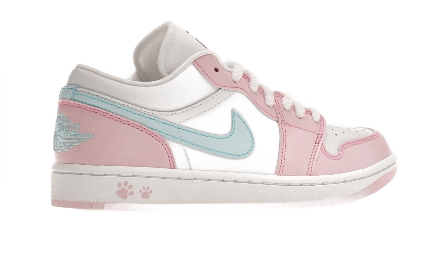Air Jordan 1 Low SE Paw Print Pink Foam - HM3706-141