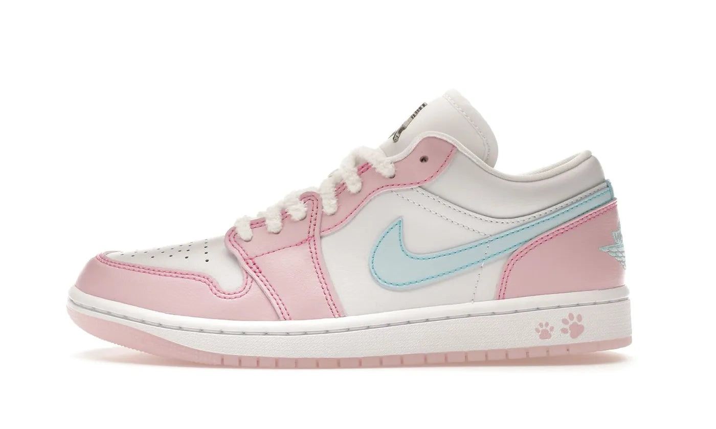 Air Jordan 1 Low SE Paw Print Pink Foam - HM3706-141