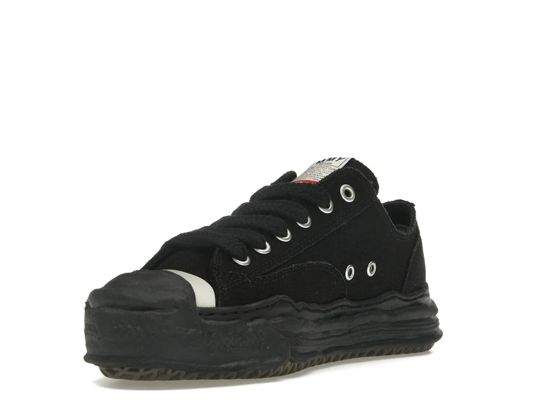 Hank OG Sole Canvas Low Black Black - A05FW702