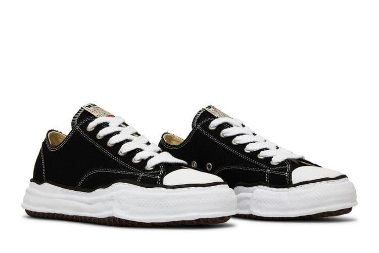 Maison Mihara Yasuhiro Peterson OG Sole Canvas Low Black - A01FW702-BLK